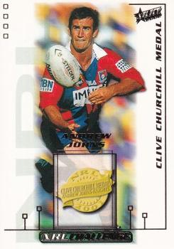 2002 Select Challenge - Dally Awards #DM6 Andrew Johns Front